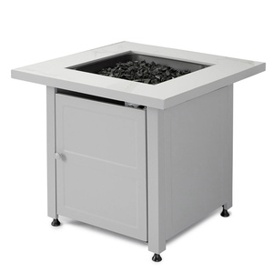 Mesa de <span class=keywords><strong>Chimenea</strong></span> Portátil de Gas, Estilo <span class=keywords><strong>Chimenea</strong></span>, Construcción de Hierro, Acabado con Recubrimiento en Polvo, Uso Interior/Exterior - Product Image 3
