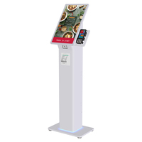 Fast shop McDonald's Commande à écran tactile Pos System Self Pay Machine avec imprimante NFC Kiosque de paiement de commande en libre service