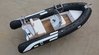 Offre Spéciale RIB 480 16ft Semi-rigide Fibre de verre/Aluminium RIB Bateau Hypalon/PVC Bateaux Gonflables