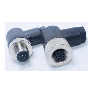 ชุดประกอบสายไฟฟ้ากันน้ำ Fieldwire M12 แบบตรง  ขั้วต่อพลาสติก 3 4 5 8 พิน M12 - Product Image 3