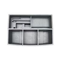 Boîte de rangement sous le plancher pour coffre de voiture ABS pour BYD Leopard Titanium 7 Ti7, plateau de rangement caché pour la cargaison arrière, accessoires intérieurs