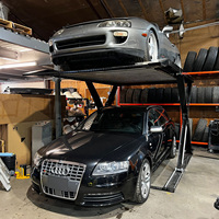 Lève-voiture hydraulique à ciseaux en acier, design compact, capacité de 2,7 tonnes, certifié CE ISO9001