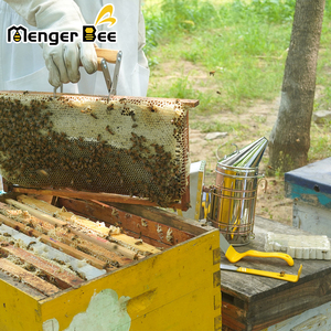 Ahumador de Abejas de Acero Inoxidable y Corium de Alta Calidad, Nuevo, Garantía de 2 Años, para Apicultura, Venta al por Mayor, Menger Bee - Product Image 5