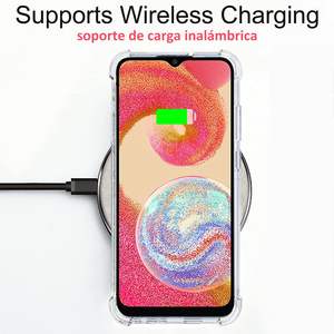 Para <span class=keywords><strong>Samsung</strong></span> <span class=keywords><strong>Galaxy</strong></span> A06 A16 S24 FE A54 <span class=keywords><strong>55</strong></span> Clear Soft TPU Absorción de golpes Flexible Gasbag Bumper Funda protectora para teléfono <span class=keywords><strong>a</strong></span> prueba de golpes - Product Image 5