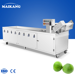 Laveuse à bulles universelle avec convoyeur ; Solution <span class=keywords><strong>de</strong></span> nettoyage à l'ozone haute capacité pour viande en dés et légumes-racines - Product Image 3