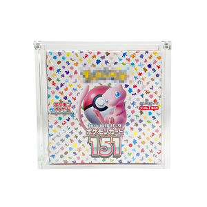 Japon Booster Kutusu Akrilik Kılıfı 1 Standart JP BB veya 2 Yüksek Sınıf JP BB Deluxe Kılıfına Uyar JAPON Pokemon Booster Kutusu - Product Image 2