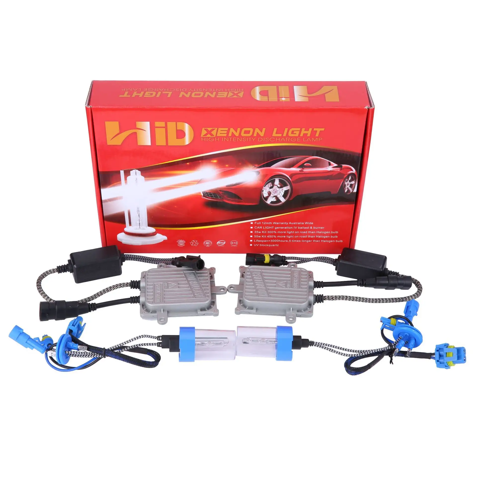 Venta directa de fábrica 55W Alto brillo Hid Inicio rápido Juego de lámparas de xenón Xenon Hid Kit Touran Xenon Headlights