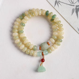 108 Natural Bodhi Handstring Unisex Small Lime Abacus Beads mariposa Multi-Circle Handheld Bracelet Plate Play <span class=keywords><strong>Wen</strong></span> Buddha Beads - Product Image 1