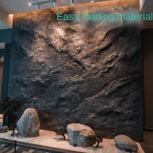 ZH <strong>Brand</strong> Stone Wall Big Slab PU Stone Fireproof Waterproof Modern Design Hotel Background Mushroom Culture <strong>Rock</strong> 1 Year Warranty - Product Image 3