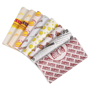 Papel de embalaje de alimentos Papel absorbente de aceite a prueba de grasa para hornear Patatas fritas Hamburguesas - Product Image 5
