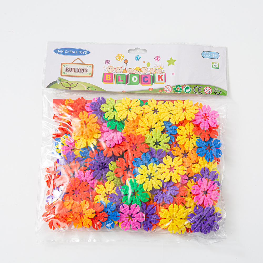 Piezas de hojas y copos de nieve - bolsa de cartón 300g - 72 bolsas por caja