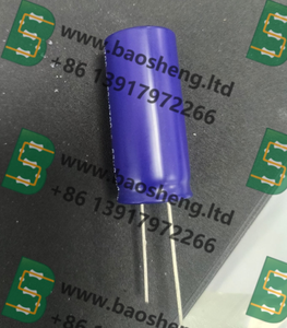 Tùy chỉnh màu tím xanh xanh nhúng tụ điện điện phân tần số cao gợn cao thấp ESR Radial chì elco - Product Image 2