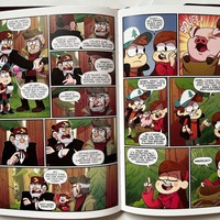 Gravity Falls Mystery Town – Ensemble de 3 livres reliés à la chasuble en carton – Lecture en anglais pour adolescents – Aventures et mystères à déchiffrer