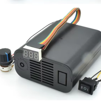Pengontrol Kecepatan Motor PWM Tampilan Tachometer Digital Pengontrol Motor DC 2-Kabel Sakelar Maju/Mundur Dua Arah 60A 55V