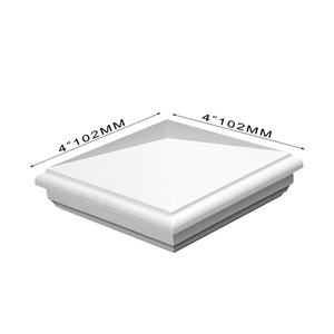 Cappuccio inghilterra da 4 pollici x 4 pollici per recinzione in PVC impermeabile in vendita - Product Image 2