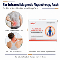 Patch Chauffant Infrarouge Lointain Longue Durée pour Soulagement de la Douleur au Cou, aux Épaules, à la Taille et aux Jambes – Vente en Gros OEM ODM