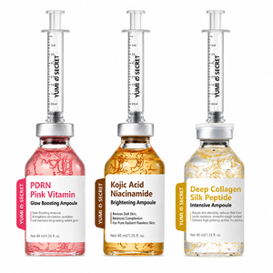 Sérum anti-rides raffermissant et tenseur pour le visage à la technologie de micro-capsules de perles OEM personnalisées, à la pénétration profonde et aux peptides de <span class=keywords><strong>soie</strong></span> - Product Image 1