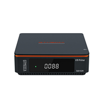 Récepteur satellite TV GTMEDIA V9 Prime 4K DVB S S2 S2X HEVC, décodeur puissant, prise en charge de BISS Auto Roll, pour toujours