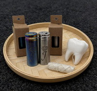 Fil dentaire en soie compostable de qualité alimentaire de 30 m pour le nettoyage des dents