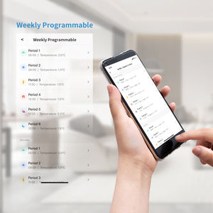 <span class=keywords><strong>Thermostat</strong></span> <span class=keywords><strong>programmable</strong></span> <span class=keywords><strong>sans</strong></span> <span class=keywords><strong>fil</strong></span> <span class=keywords><strong>Thermostat</strong></span> numérique Wifi intelligent pour chauffage au sol pour chaudière à eau et <span class=keywords><strong>gaz</strong></span> - Product Image 4