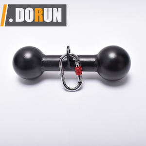 มือจับสำหรับออกกำลังกายแขนมวยปล้ำ,กล่องดึงข้อมือแบบสวมมือและแขนกล่องลูกกลิ้งข้อมือรูปกระดูกสุนัขพร้อมห่วงเกี่ยวนิรภัย - Product Image 2