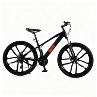 Vélo de montagne VTT pour hommes à prix d'usine, vélo de montagne en acier, vélo de plage 26 pouces, vélo de descente à pneus larges