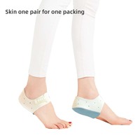 Coussinets de talon en EVA mis à jour, indéformables, respirants, en tissu doux pour la peau, antidérapants, absorbant les chocs, soulageant la douleur