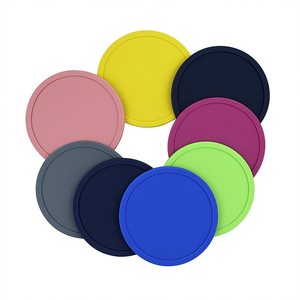 Posavasos de Silicona de Grado Alimenticio Clásicos Personalizados de Fábrica para Tazas y Vasos - Duraderos, Ecológicos, Resistentes a la Temperatura (-40 +250) - Product Image 2