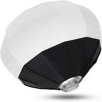 Equipo de estudio Linterna Softbox 65cm 85cm Fotografía Difusor de luz Set Soporte Bowens para grabación de video en vivo