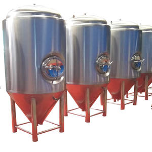 Serbatoio di Miscelazione in Acciaio Inox, Fermentatore per Latte 3000L 5000L, Linea Automatica per la Produzione di Birra Integrale - Product Image 3