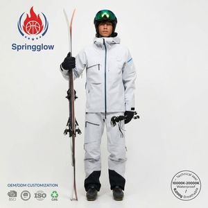 Tuta da Sci Personalizzata OEM <span class=keywords><strong>per</strong></span> Uomo, Impermeabile e Antivento, Completo da <span class=keywords><strong>Neve</strong></span> <span class=keywords><strong>per</strong></span> Uomini, Abbigliamento da Sci e <span class=keywords><strong>Neve</strong></span> all'Ingrosso - Product Image 1
