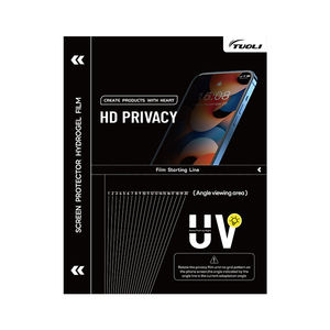 Protector <span class=keywords><strong>de</strong></span> Pantalla <span class=keywords><strong>de</strong></span> Hidrogel UV Anti-Espía <span class=keywords><strong>de</strong></span> la Más Alta Calidad TuoLi para Teléfonos Móviles - Product Image 1
