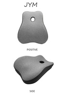 Coussin de dossier en mousse à mémoire tricotée JYM pour ordinateur de bureau/chaises de jeu-Support de refroidissement écologique