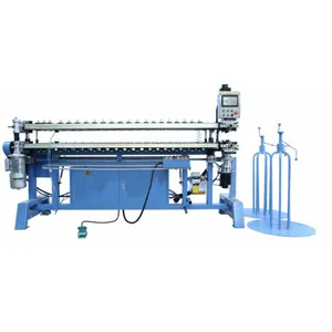 Continuous support automatic innerspring mattress assembly making machine Bed wire mesh making machine