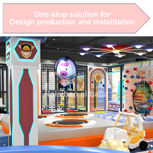 Équipement de terrain de jeu intérieur professionnel, durable, doux et agréable pour bébés et enfants, grande fosse à balles, aventure en forêt, thème et couleur personnalisés - Product Image 5