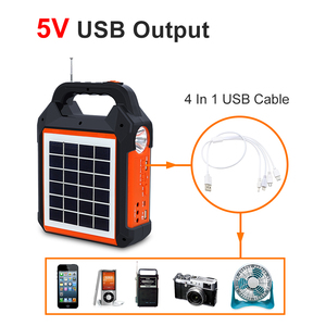 Sistema de Energía <span class=keywords><strong>Solar</strong></span> <span class=keywords><strong>EP</strong></span>-0188, Batería de Litio 18650, Generador de Energía <span class=keywords><strong>Solar</strong></span>, Diseño de Panel <span class=keywords><strong>Solar</strong></span> Desmontable con Altavoz - Product Image 5