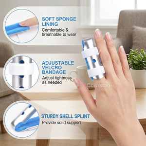 Nẹp ngón tay bằng nhôm hỗ trợ điều trị gãy ngón tay & cố định xương gãy, mềm dẻo & nhẹ, đạt chứng nhận CE ISO FDA, sản xuất theo đơn đặt hàng (OEM) - Product Image 4