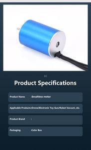 Motor sin escobillas de alto rendimiento y alto KV, directo de fábrica, accesorios de repuesto de potencia de 8A-59A para drones FPV, coches RC y UAV industriales - Product Image 4