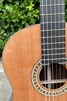 Aiersi All Solid 39-inch All Solid Cedar Top Rosewood Body Flamenco Guitar for Music Lovers
