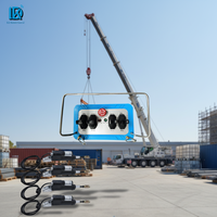 Remote Control Crane 12V 24V untuk Alat Berat, 4 Tombol, Hidrolik, Nirkabel, IP68, Radio Proporsional