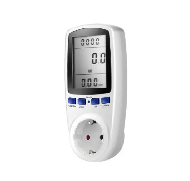 220V AC Digital LCD Power Meter Wattmeter Socket Wattage Kwh Energy Meter EU/FR/US/UK/AU/BR