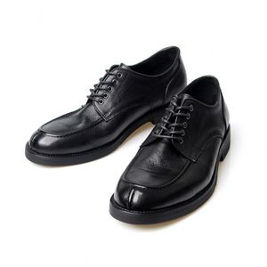 Mocassins Oxford à lacets pour hommes, bout carré, en cuir véritable, légers, respirants, antidérapants, pour le bureau et les occasions formelles - Product Image 4