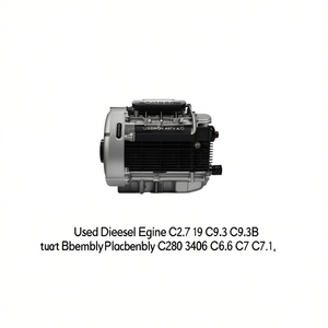 เครื่องยนต์ดีเซลมือสอง C8.7 C9 C9.3 C9.3B สำหรับประกอบรถบรรทุกหนัก เครื่องยนต์แบบ Short Block รุ่น C280 3406 C6.6 C7 C7.1 - Product Image 2