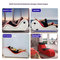 Fauteuil de yoga Dareko Alien avec éclairage, chaise inclinable créative en PU rembourrée d'éponge, pour chambre, salon, petit appartement, couples
