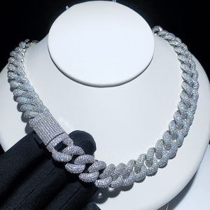 15Mm Chiều Rộng Đầy Đủ Paved Cubic Zirconia CZ Iced out Bling Người Đàn Ông Cậu Bé Hip Hop Cuba Liên Kết Chuỗi Vòng Cổ <span class=keywords><strong>Rose</strong></span> <span class=keywords><strong>Gold</strong></span> Món Quà Cưới - Product Image 6