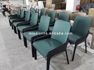 <span class=keywords><strong>Boconcept</strong></span> style eetkamerstoel chaise en cuir véritable dinant la chaise moderne - Product Image 4