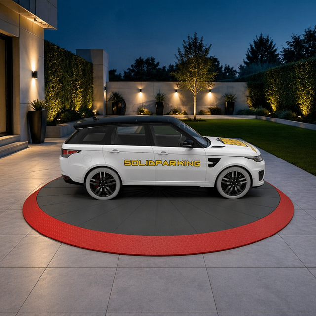 Exhibition Auto Revolving Platform 3-6T Heavy Load Car Rotary Turntable 5.5 Meter Wide Diameter Electric Car Revolving Turntable