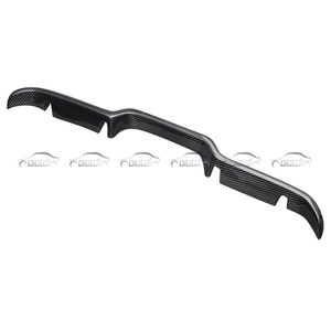 Real Carbon Rear Diffuser for Honda for Civic 10th FK7 Hatchback 2017-2021 New B Style Spoiler <b>Splitter</b> and Bumper Lip Fins - Product Image 3