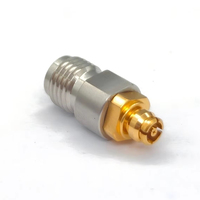 Adaptateur coaxial RF haute fréquence S MA/SMP-KKAG, connecteur coaxial à ondes millimétriques, 50 ohms, matériau en acier inoxydable