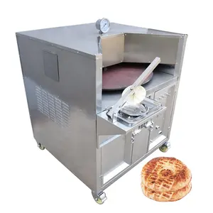 Macchina per fare il pane Pita/piccolo forno per pane Pita forno a Gas arabo commerciale lungo Roti Chapati Maker